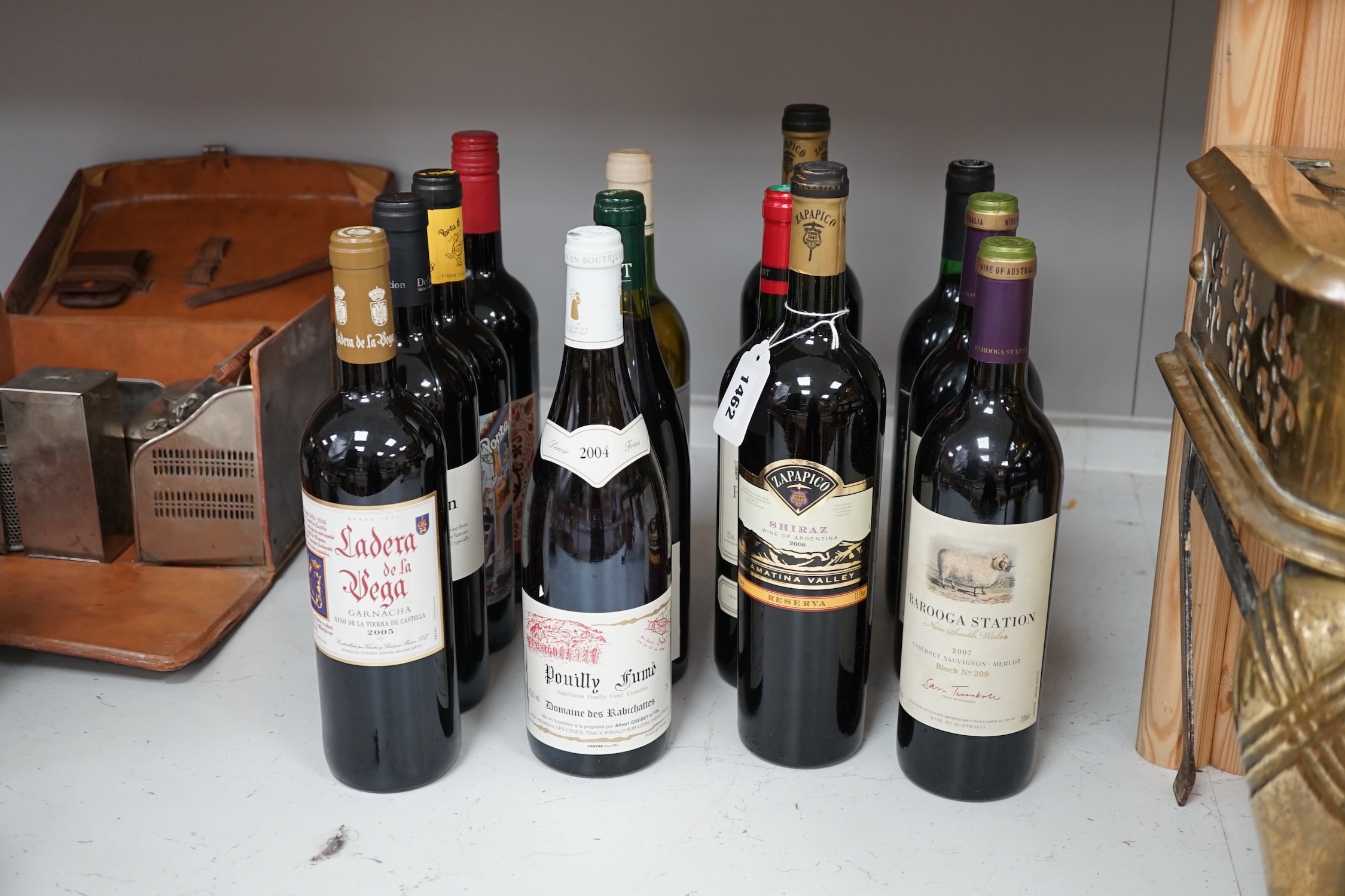 A quantity of various bottles of wine to include Barooga Station, merlot 2007 and Zapapico Shiraz 2006. Condition - fair, storage history unknown